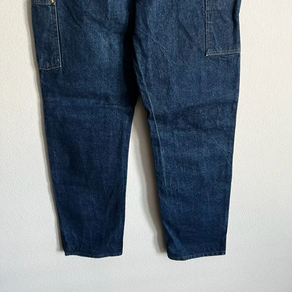 Carhartt B07 DMN denim double knee work wear carpenter pants